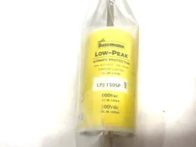 NEW COOPER BUSSMANN LOW-PEAK DUAL-ELEMENT TIME DELAY FUSE, CLASS J