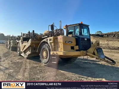 Used 2011 CATERPILLAR 627H Scrapers Louisiana US | Proxy Equipment #1379931