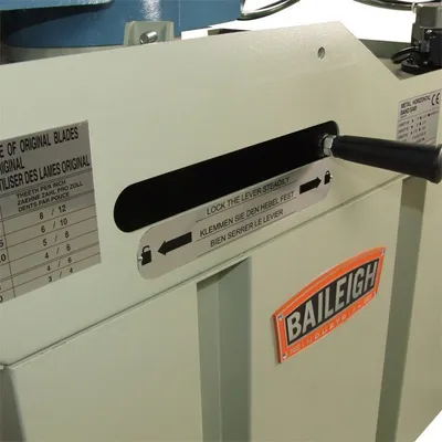 BAILEIGH BS-260M Horizontal Bandsaws Manual | Sierra Victor Industries (8)