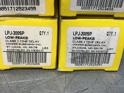 Used COOPER BUSSMANN LPJ200SP Fuses Ohio US | HGR 24 #1545284