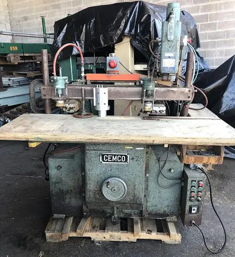 Used CEMCO VERTICAL AND HORIZONTAL MULTI-SPINDLE BORING MACHINE _UNKNOWN_ Woodworking Line Boring Machines North Carolina US | Pruitt Machinery #716341