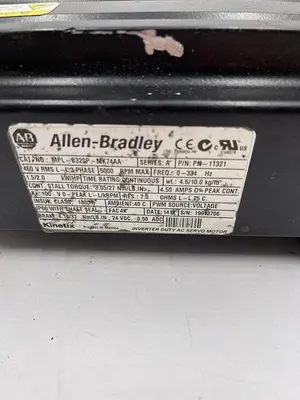 Used ALLEN-BRADLEY ALLEN-BRADLEY MPL-B320P-MK74AA SER A Servo Motors | ND Industrial Surplus #1216137