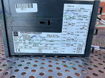 USED ENDRESS + HAUSER LIQUISYS M CONDUCTIVITY TRANSMITTER  -50°C TO 150°C