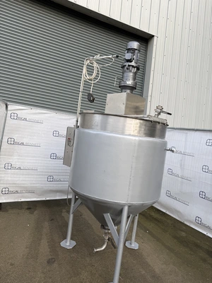 600L S/S JKTD vertical Anchor paddle mixer