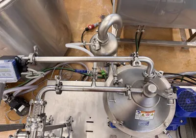 Alfa-Laval LAPX 404 SGP-31G/GC CLARA 20 HF clarifier skid, 316L SS.