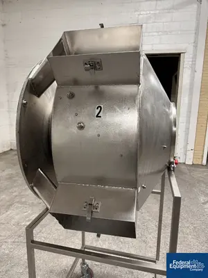 USED Freund-Vector 30" Vector Hi-Coater Coating Pan, S/S