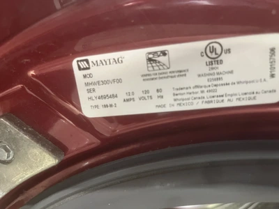 Used MAYTAG 3000 SERIES FRONT LOAD WASHER Washers Michigan US | Miedema Asset Management Group #1413833