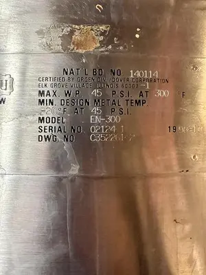 GROEN 300 GALLON HIGH SHEAR KETTLE