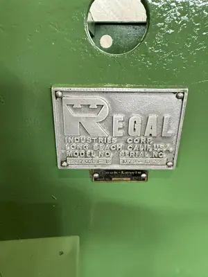 8,000 LB X 18" X .250" REGAL COIL CRADLE & STRAIGHTENER. STOCK #1226924