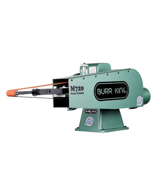 New | in-Stock BURR KING MODEL 720 Belt Grinders Including Sanders Florida US | Sierra Victor Machinery #1260336