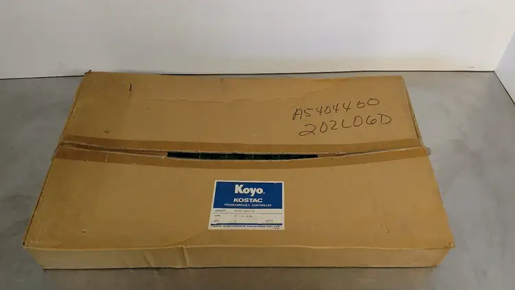 Used KOYO Kostac Programmable Controller Base Unit/8 PLC Processors | Palmetto Automation #1149311