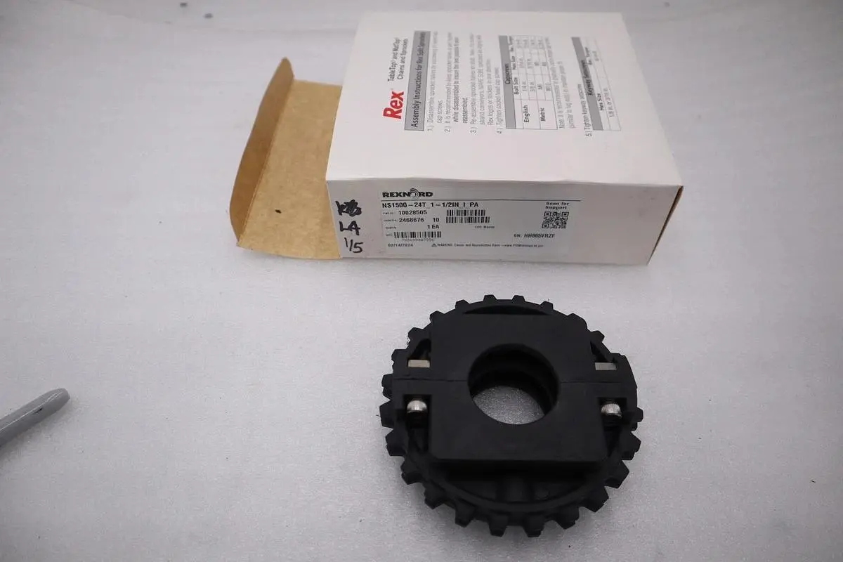NEW OPEN BOX Rexnord NS1500-24T  1 1/2" SPROCKET STOCK H1878