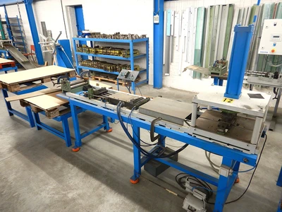 USED FESTO DECOILING & PUNCHING LINE