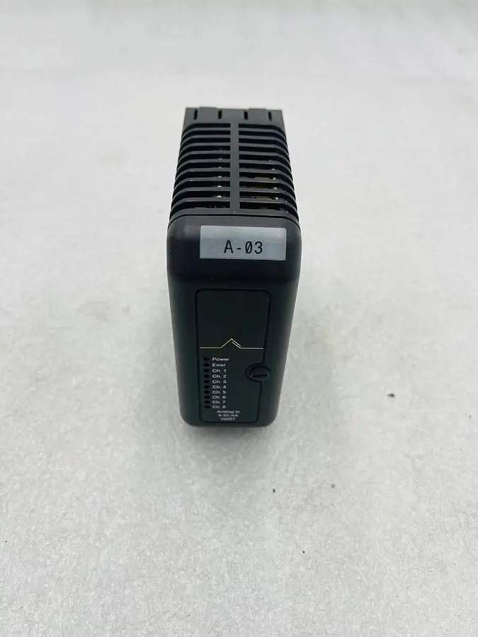 EMERSON DELTAV KJ3002X1-BA1 AI 8 CHANNEL 4-20MA HART CARD #K-2625