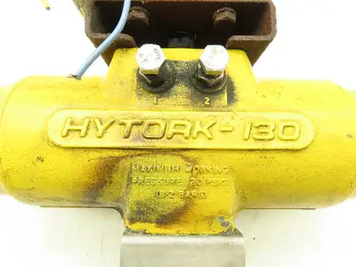 Hytork-130 Pneumatic Actuator 1-1/2" Ball Valve Watchman Positioner FMYB-5120
