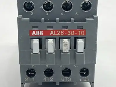 USED ABB AL26 CONTACTOR 3P 45A 690V 24VDC COIL