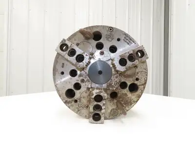 SMW Autoblok 305 RC 12" CNC Lathe Power Chuck 3-Jaw 2-7/8" Bore