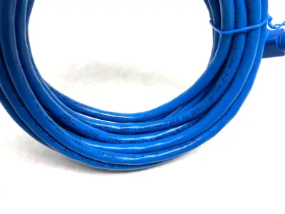 | Eaton Tripp Lite NM12-6A4-05M-BL Right Angle M12 X-Coded to RJ45 Cable Cat6A - New Other
