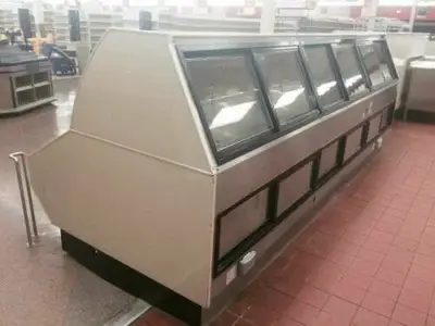 12′ BARKER Fresh Meat Service Case **AMAZING DEAL at $7,200** RETAILS for $24,000!!