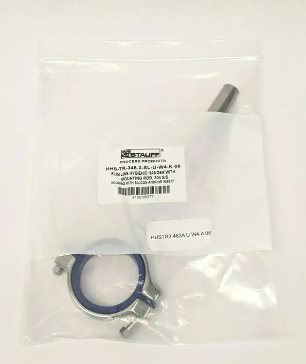 New | in-Stock Stauff Slim Line Hygienic Hanger w/ Mounting Rod 6100166377 Plumbing Equipment Michigan US | Maverick Industrial Sales #1398315