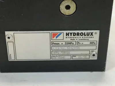 USED HYDROLUX CCE30C1RH2X06