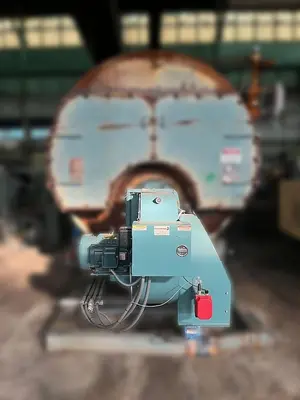 Cleaver Brooks Industrial Gas Burner Assembly - 700HP Boiler Rated - Complete with Controls