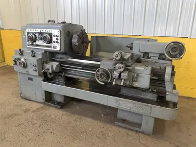 20.5" X 30" LODGE & SHIPLEY POWERTURN ENGINE LATHE, 2-1/8" HOLE: STOCK 13121