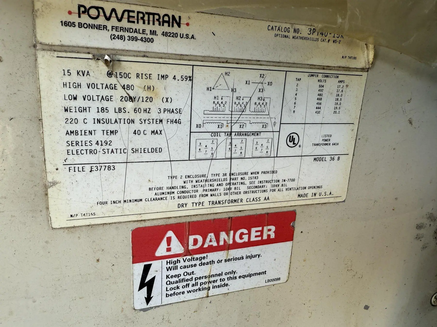 USED POWERTRAN 36B