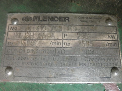 USED FLENDER H1-SH-05-A