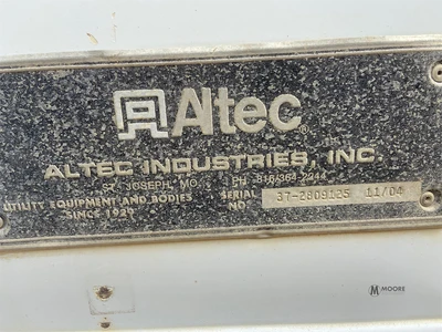Used 2004 ALTEC A77TE93 Bucket (boom) trucks Tennessee US | Moore Equipment #1517227