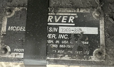 USED CARVER CARVER 3969 PRESS