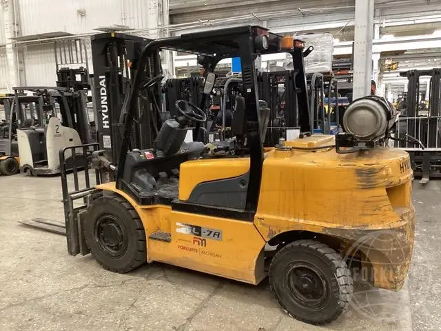 Used 2020 HYUNDAI 45L-7A Liquid Propane Forklifts Illinois US | Forklift Exchange #1274529