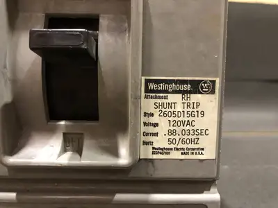USED WESTINGHOUSE HLB3400F