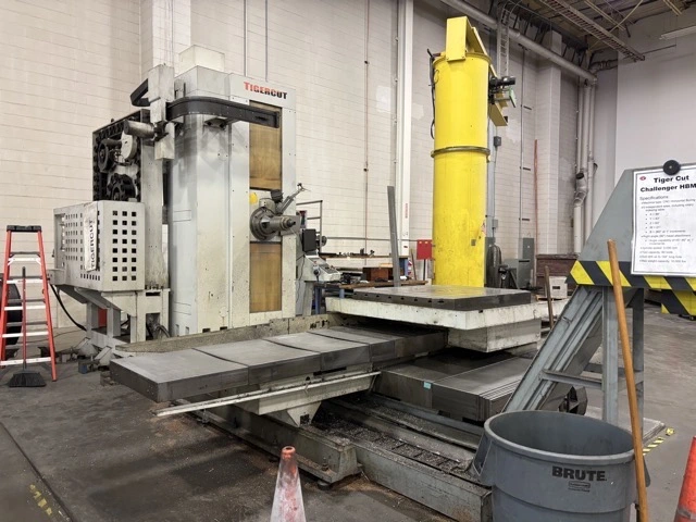 Used 2007 CHALLENGER HBM-4 Horizontal Table Type Boring Mills Illinois US | Revelation Machinery #1371335
