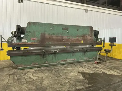 130 TON X 20' ACCURPRESS MODEL #713020 HYDRAULIC PRESS BRAKE, WITH UPGRADED TOUCH SCREEN CONTROLS: YOBRO #25003