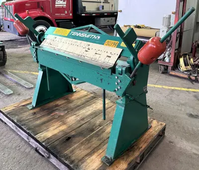 Used TENNSMITH HBU48-12 Box & Pan Brakes including Finger Ohio US | CW WOOD MACHINERY #1362769
