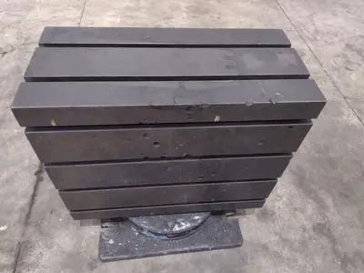 30" X 24" X 22" CARLTON T-SLOTTED UNIVERSAL ADJUSTABLE DRILL BOX TABLE:: YOBRO #23823