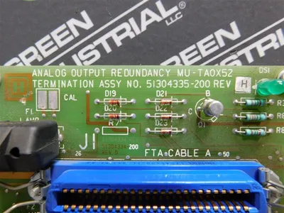 Honeywell 51304335-200 Analog Output Redundancy Termination Assy. Rev. H Used