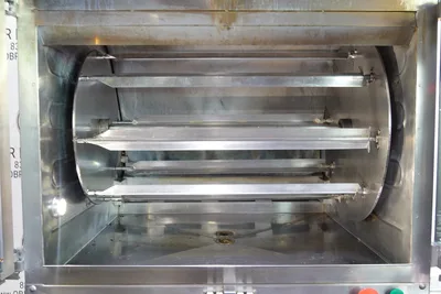HARDT NATURAL GAS COMMERCIAL ROTISSERIE MODEL BLAZE (CAPACITY 40 CHICKENS)