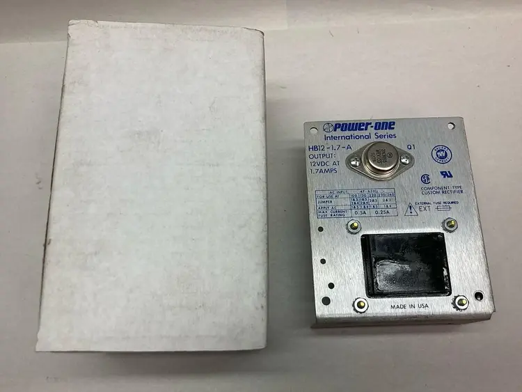Used POWER ONE HB12-1.7-A Miscellaneous Equipment (Electrical & Power) | Surplus Asset Holdings #1201925