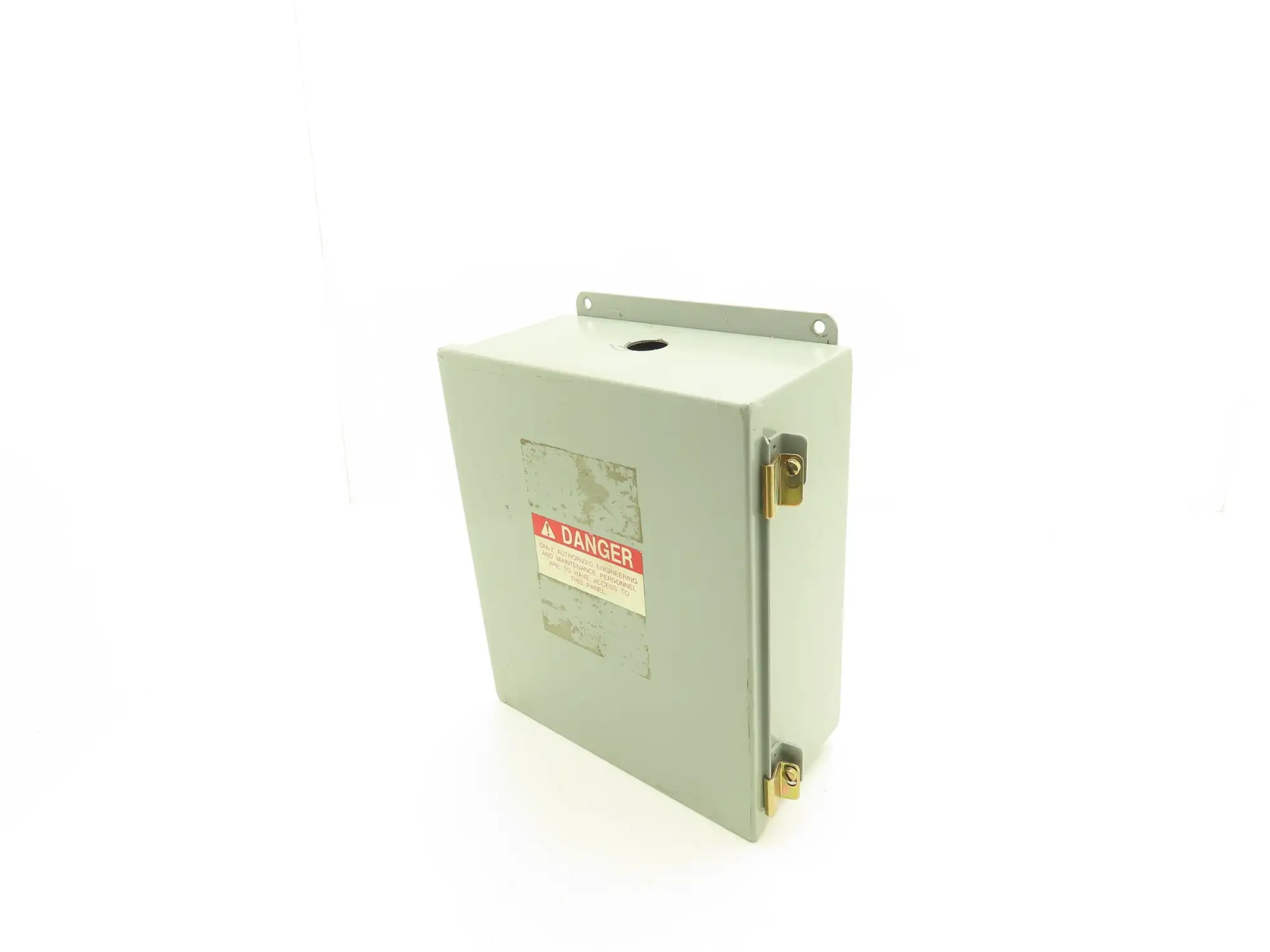 Hoffman 1210 Electrical Enclosure Control Panel with Backplate 12x10x4"