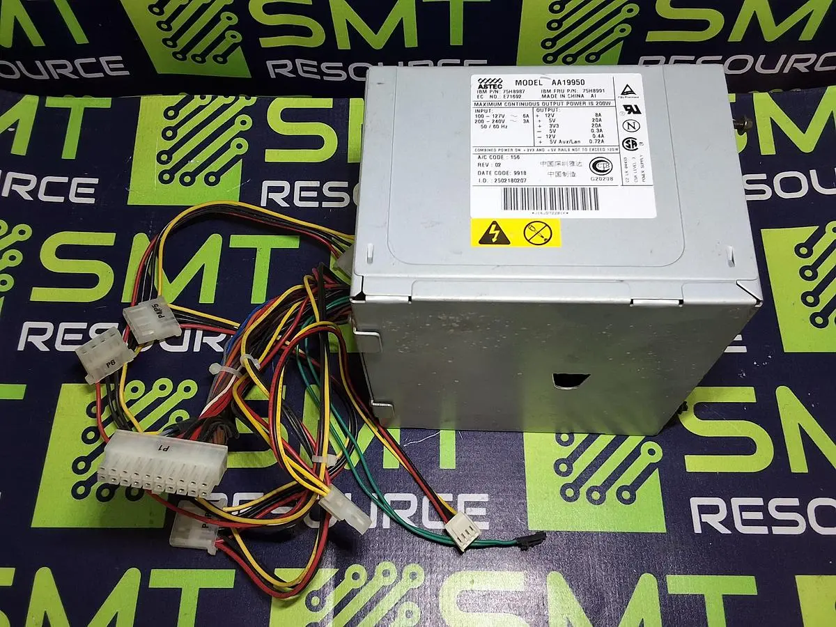 ASTEC AA19950 POWER SUPPLY 75H8987 200W