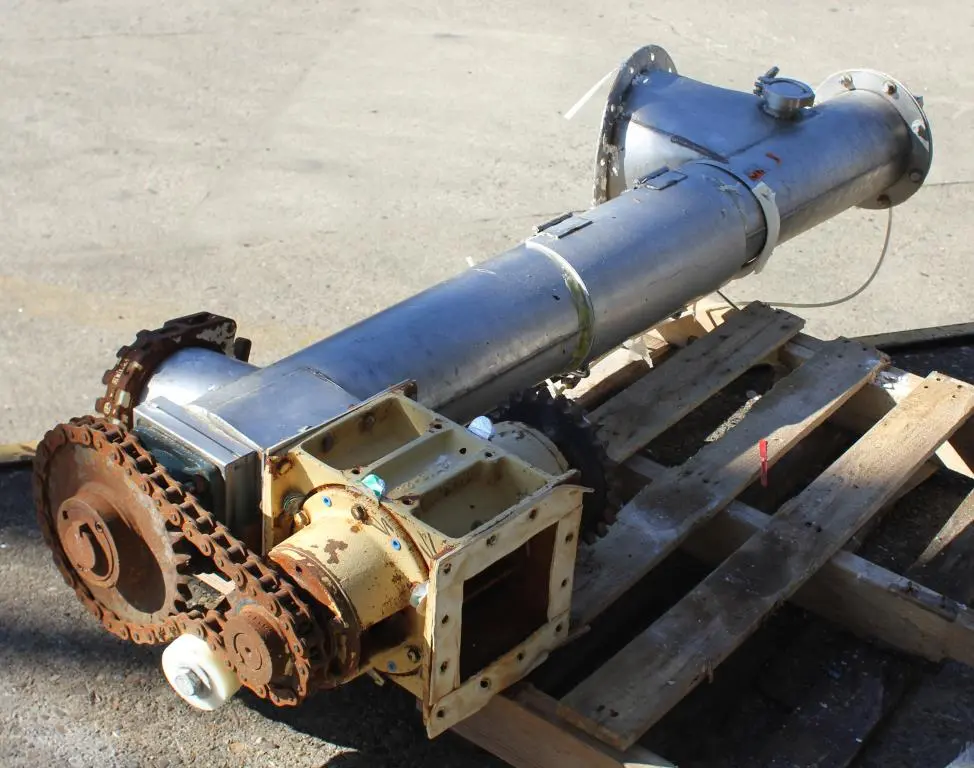 SPC7959  Conveyor screw conveyor Stainless Steel, 6" dia. X 60" long