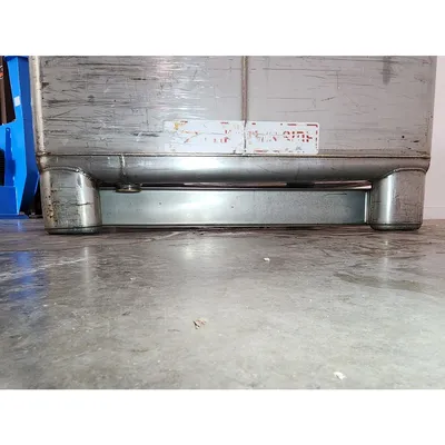 Used 400 Gallon Stainless Steel IBC Liquid Tote