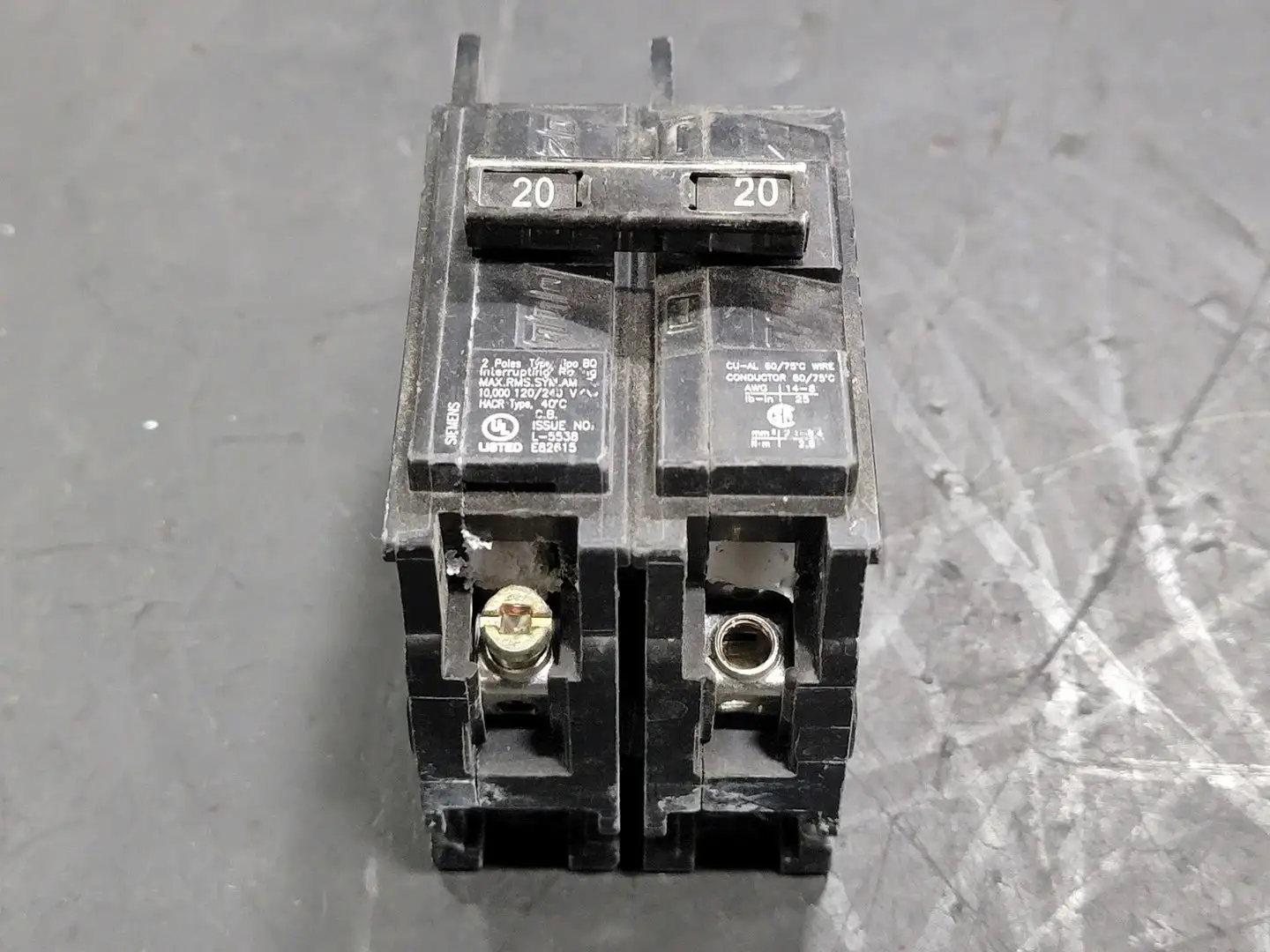 USED SIEMENS BQ2B020