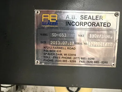AB SEALER SD-653 Case Sealer | Levy Recovery Group (6)