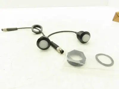 Banner S22LBXXP Core Panel Mount Indicator Light Blue LED 22mm Lot of 2