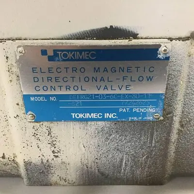 USED TOKIMEC DEFRG21-03-6C-EX-80-11-S21