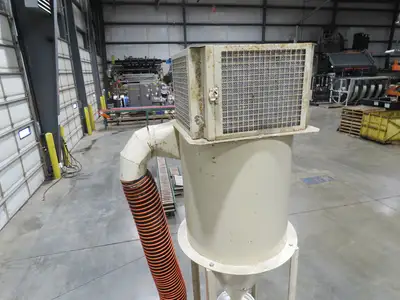 Cincinnati Fan PB-15A Cyclone Dust Collector Mesh Filter 5Gal 2600cfm 10Hp 112"H