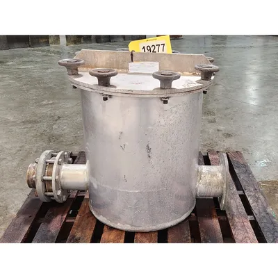 Used 5" Aluminum In Line Absolute Air Filter